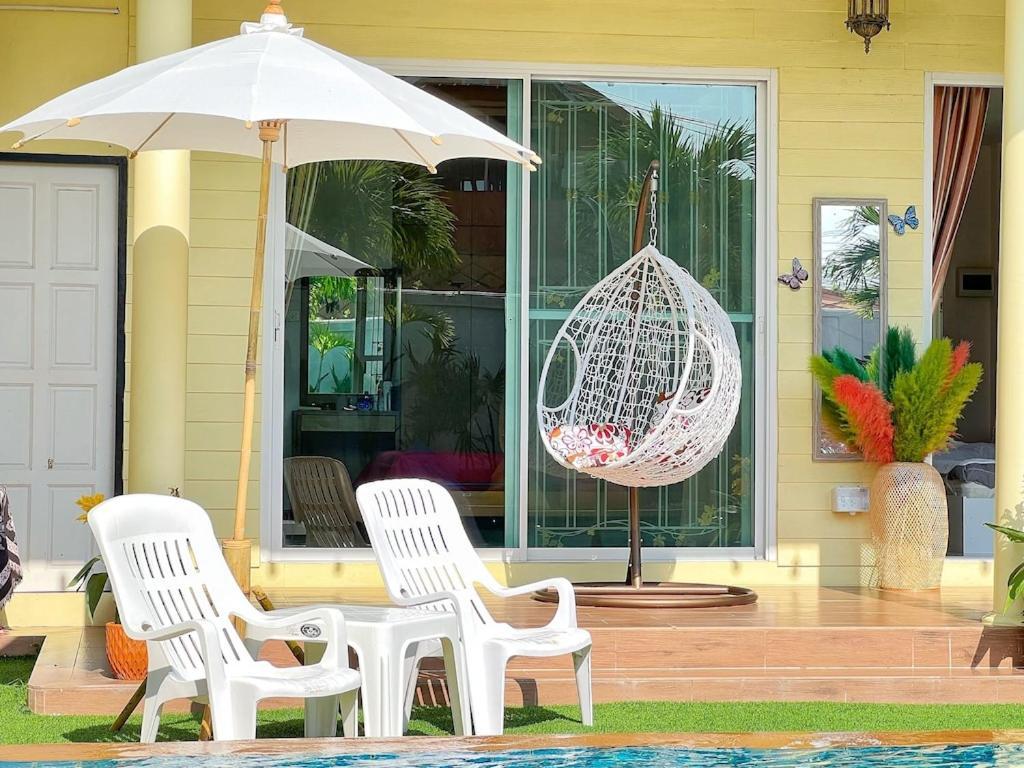 Mantra Pattaya Pool Villa With Jacuzzi In Pattaya-Pet-Friendly Jomtien pláž Exteriér fotografie
